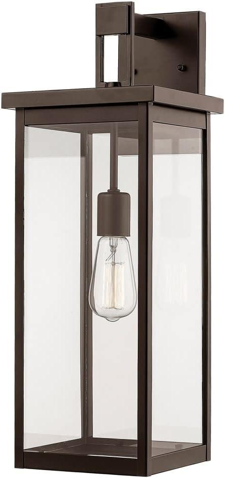 Millennium 2601-PBK Transitional One Light Outdoor Wall Bracket Finish, Powder Coat Black