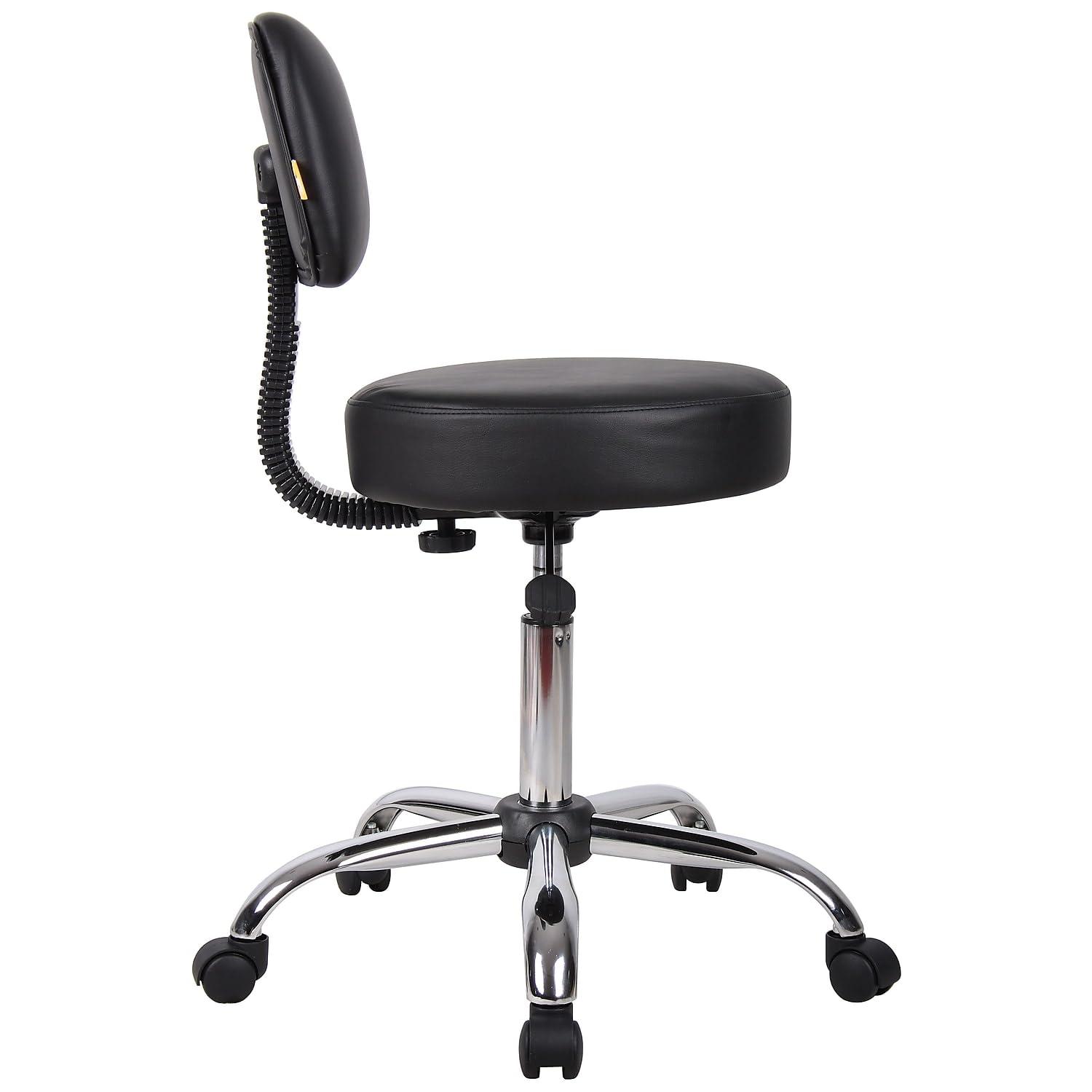 Boss Office Products Vinyl Drafting Chair