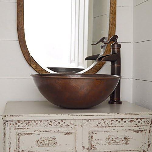 Hubble 16" Vessel Bathroom Sink in Copper
