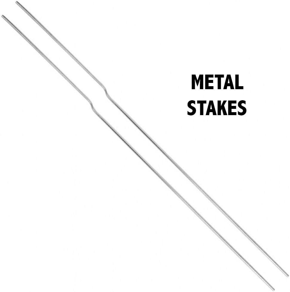 Red Heart Outdoor Valentine's Day Yard Sign Set with Stakes