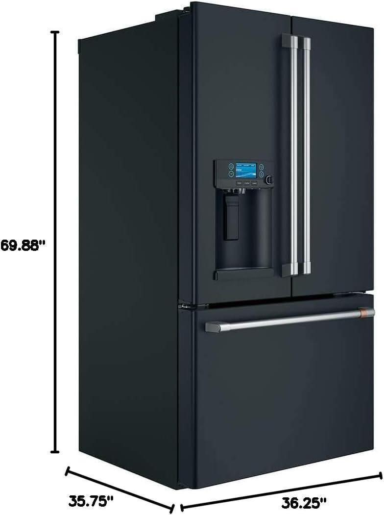 Café Café 36" French-Door 27.8 cu. ft. Smart Refrigerator with Hot Water Dispenser CFE28TP3MD1
