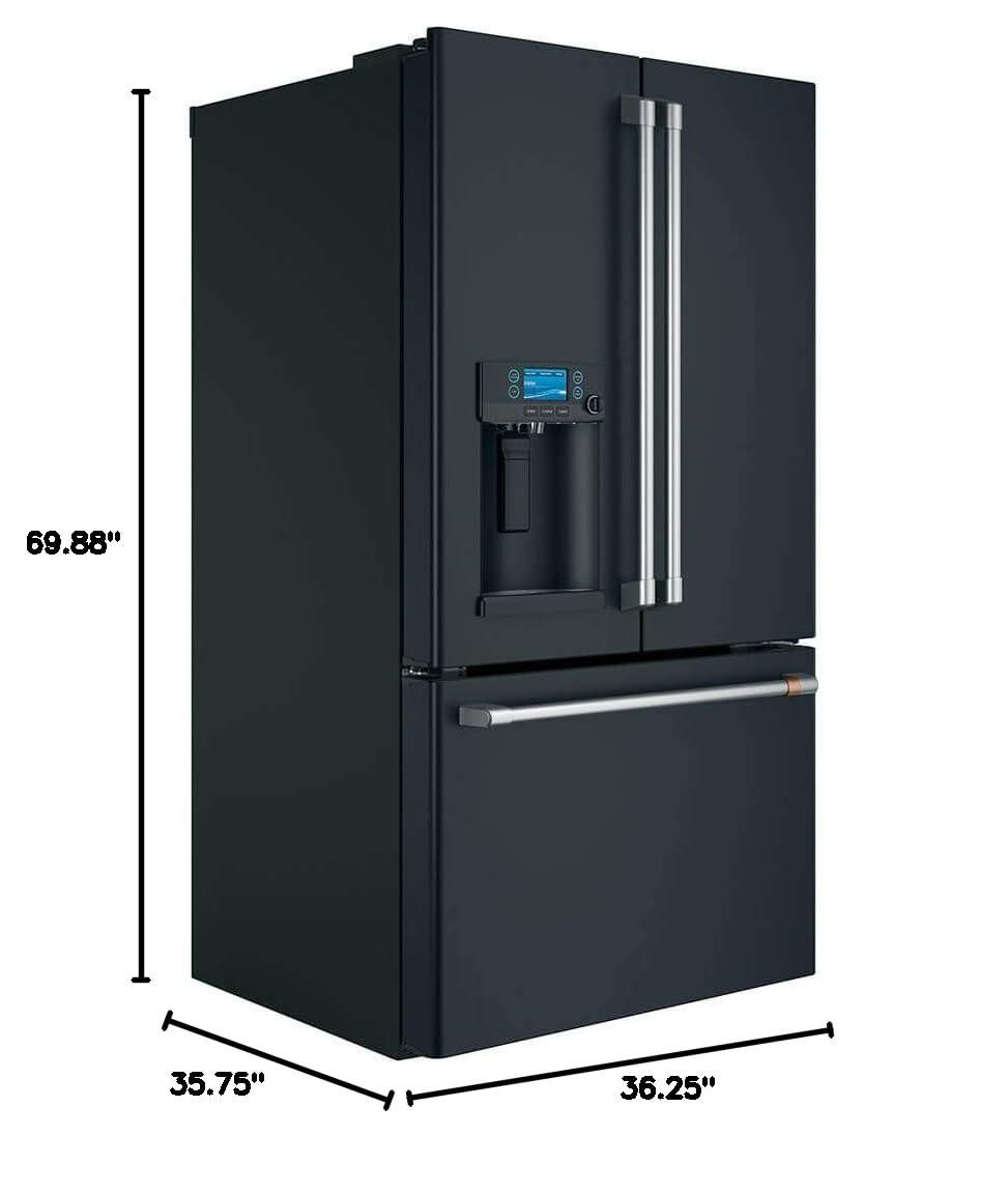 Café Café 36" French-Door 27.8 cu. ft. Smart Refrigerator with Hot Water Dispenser CFE28TP3MD1