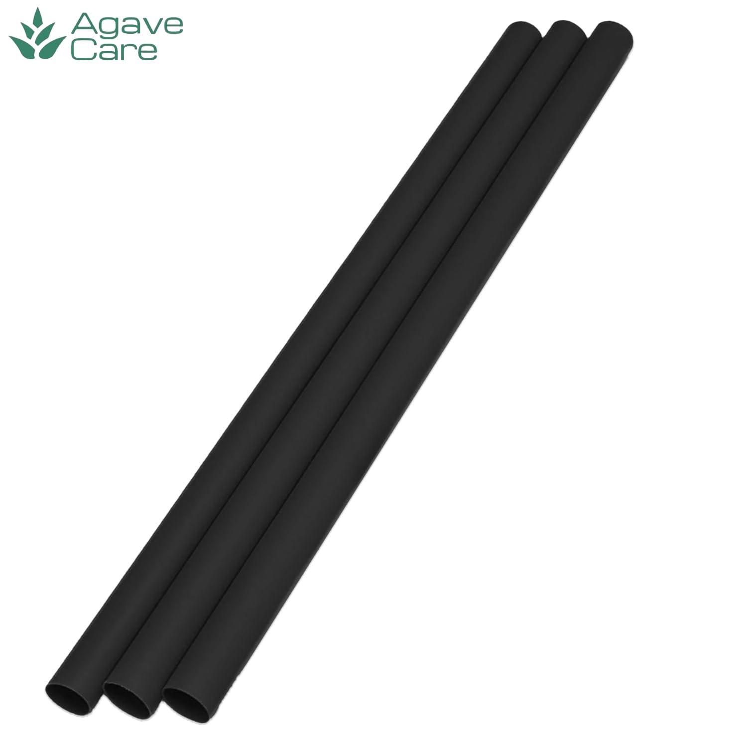 Agave Care Sustainable Agave Straws - 5.9" - Natural - Unwrapped - 150 Count - 3 oz