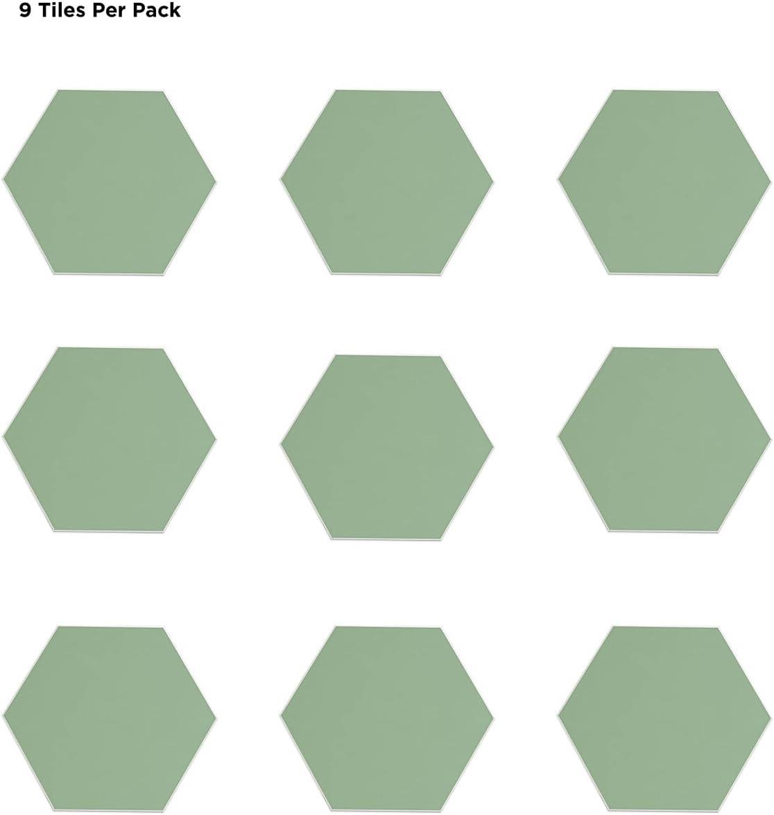 WallPops! Hexagon Peel and Stick Luxury Wall Tiles