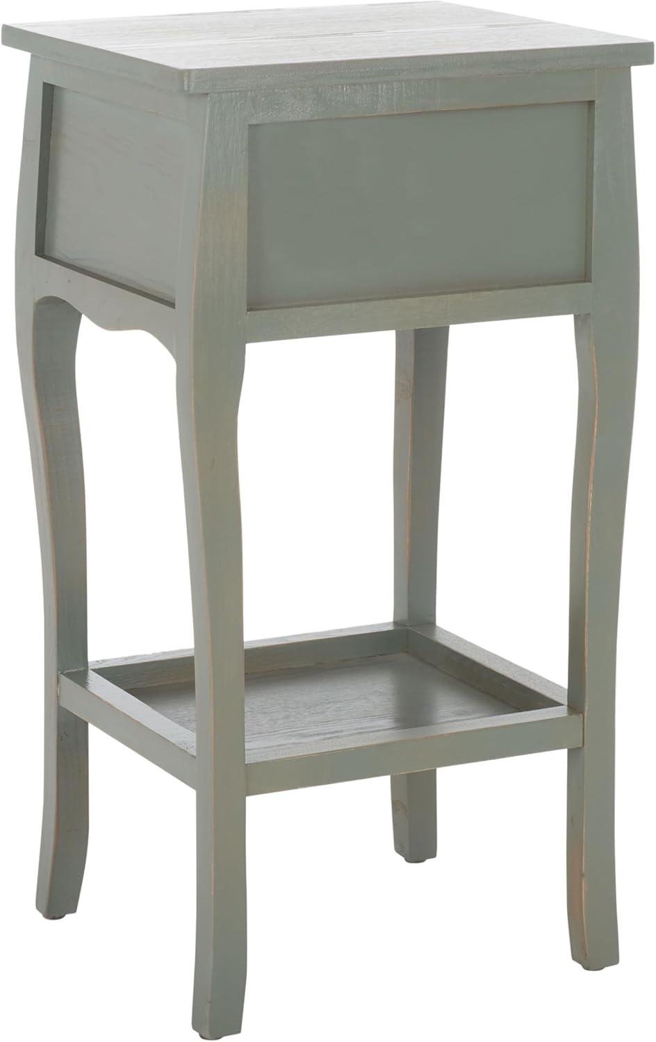 Thelma End Table - Ash Grey - Safavieh