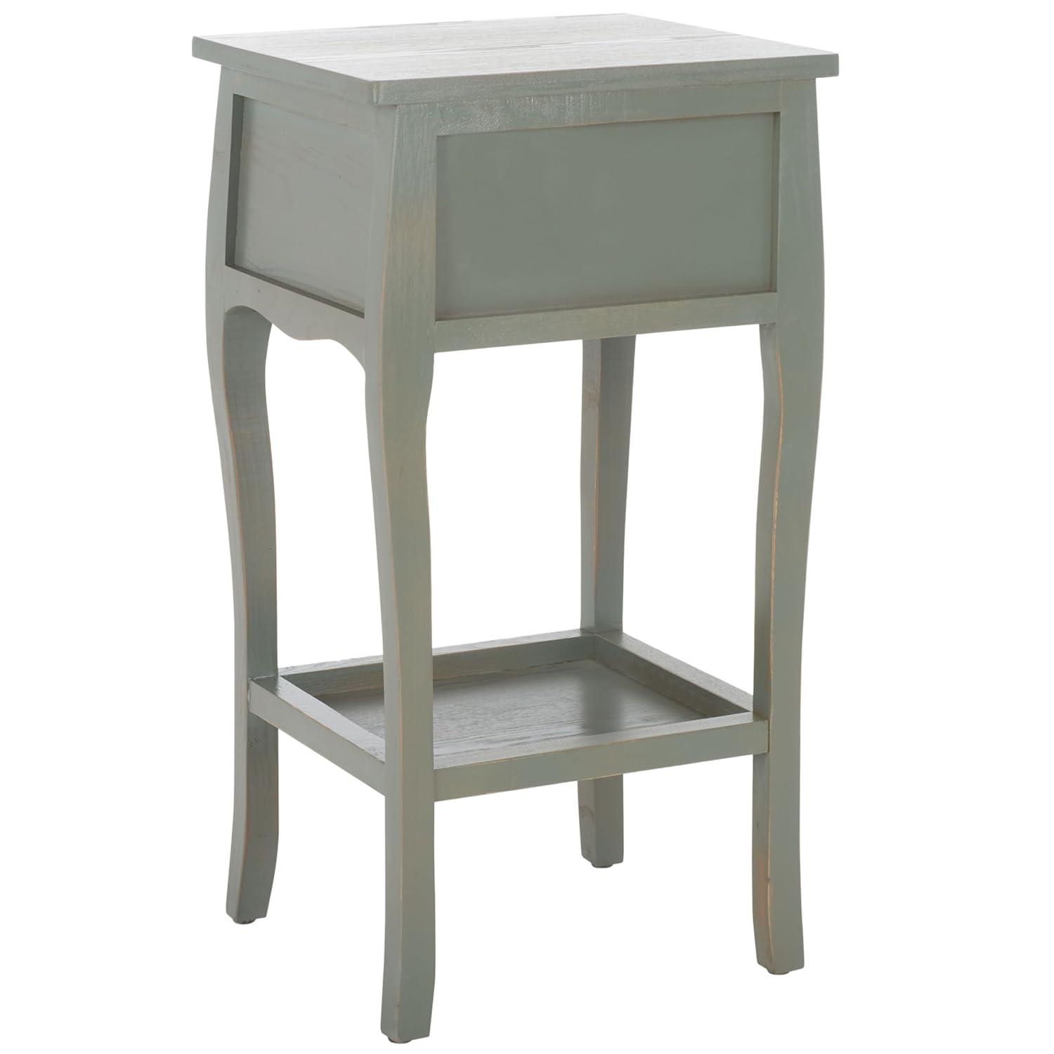 Thelma End Table - Ash Grey - Safavieh