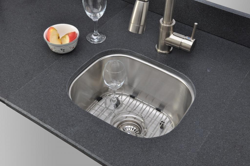 Craftsmen Series 15'' L Undermount Single Bowl Stainless Steel Kitchen Sink