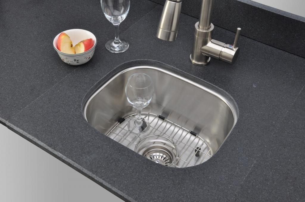 Craftsmen Series 15'' L Undermount Single Bowl Stainless Steel Kitchen Sink