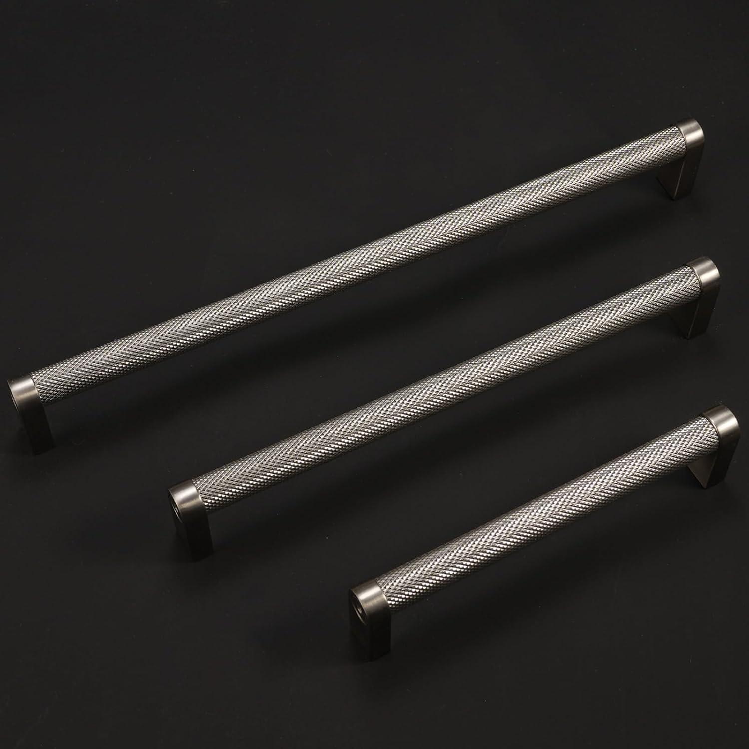 Kapri Collection 5-1/16" Center to Center Knurled Cabinet Bar Pull