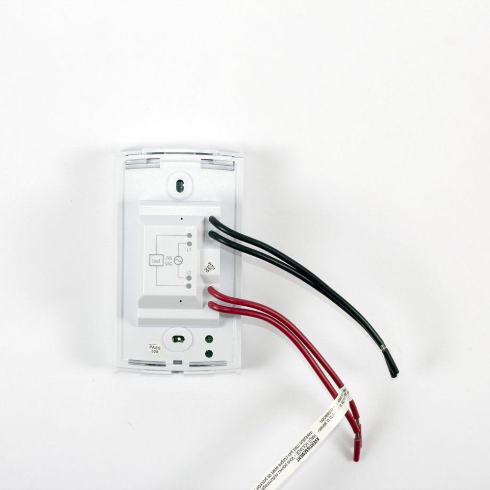 CADET TH114A-240D-B Electric Non-Prog Wall Stat,15A,DP, 240/208V, White