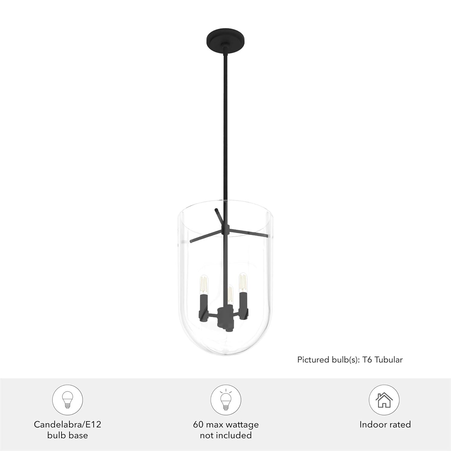 Hunter Fan Sacha 3 - Light Urn Pendant