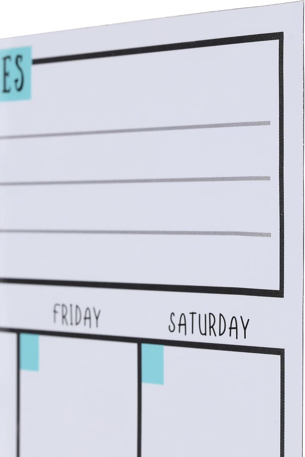 Mr. Pen- Dry Erase Calendar for Fridge, Magnetic, 14.7 x 11.8"