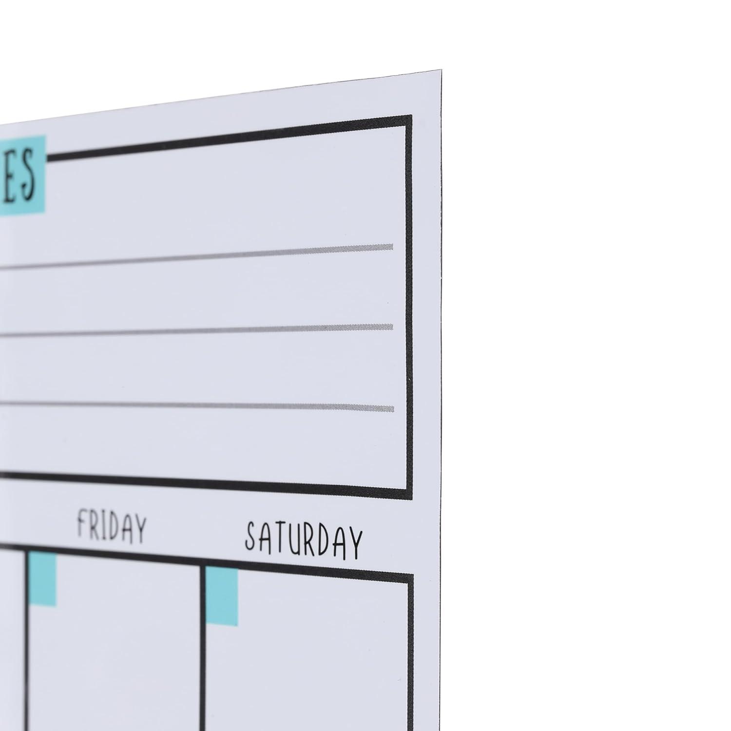 Mr. Pen- Dry Erase Calendar for Fridge, Magnetic, 14.7 x 11.8"