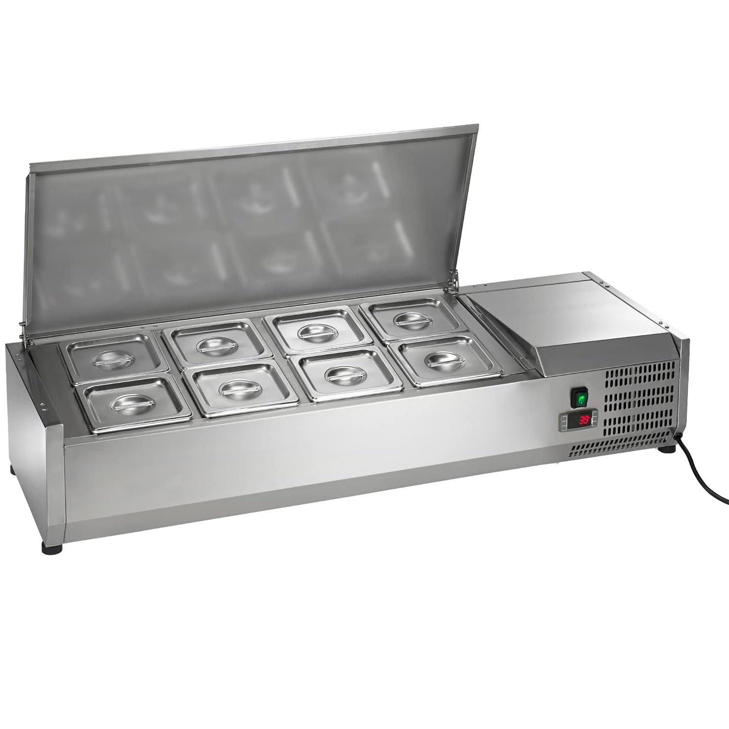 Arctic Air 47.25-Inch Stainless Steel Refrigerated Prep Table