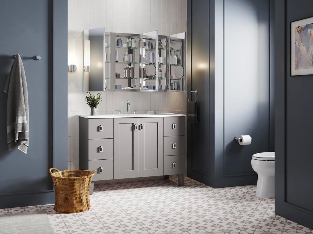 Verdera® 15" W x 30" H Aluminum Medicine Cabinet