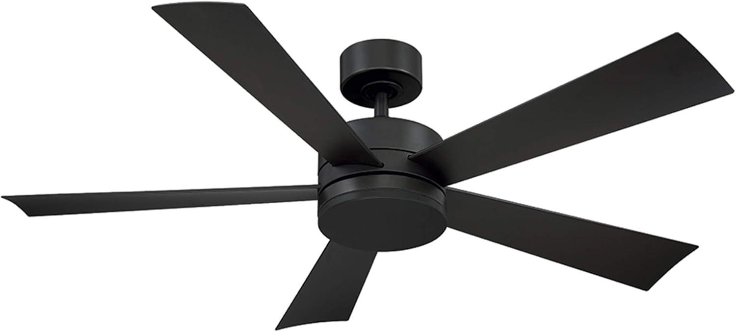 Bronze 52" Smart Ceiling Fan with LED Light and Remote
