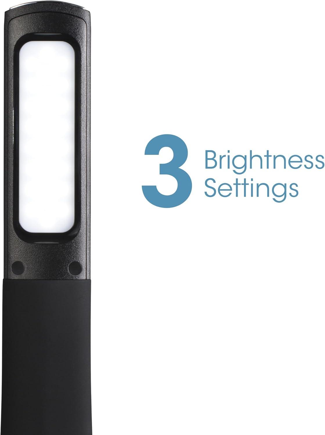 OttLite OttLite Wellness Recharge LED Desk LampPortable, Dimmable & Flexible Gooseneck, Rechargeable Battery