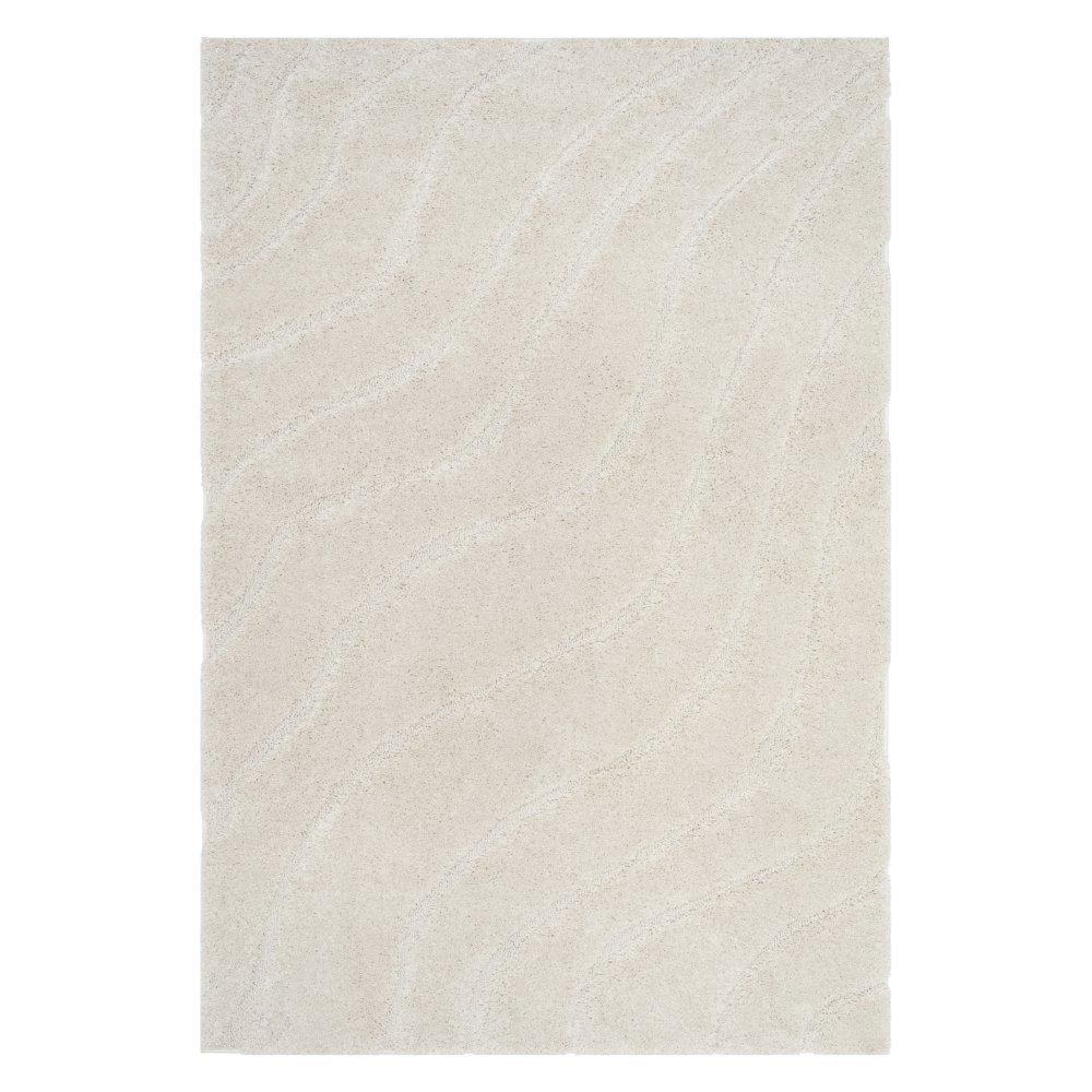 Florida Shag SG472 Power Loomed Indoor Area Rug - Creme/Creme - 8'x10' - Safavieh.