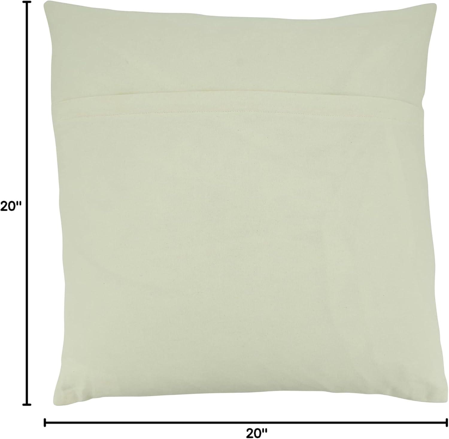Saro Tonga Collection Cotton Throw Pillow