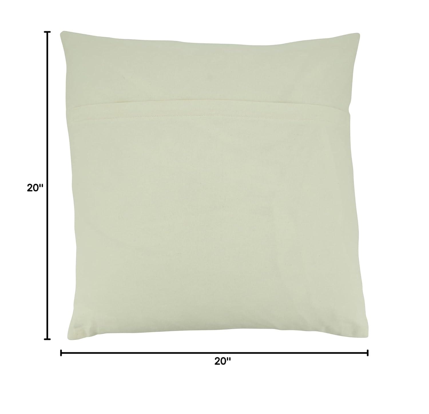 Saro Tonga Collection Cotton Throw Pillow