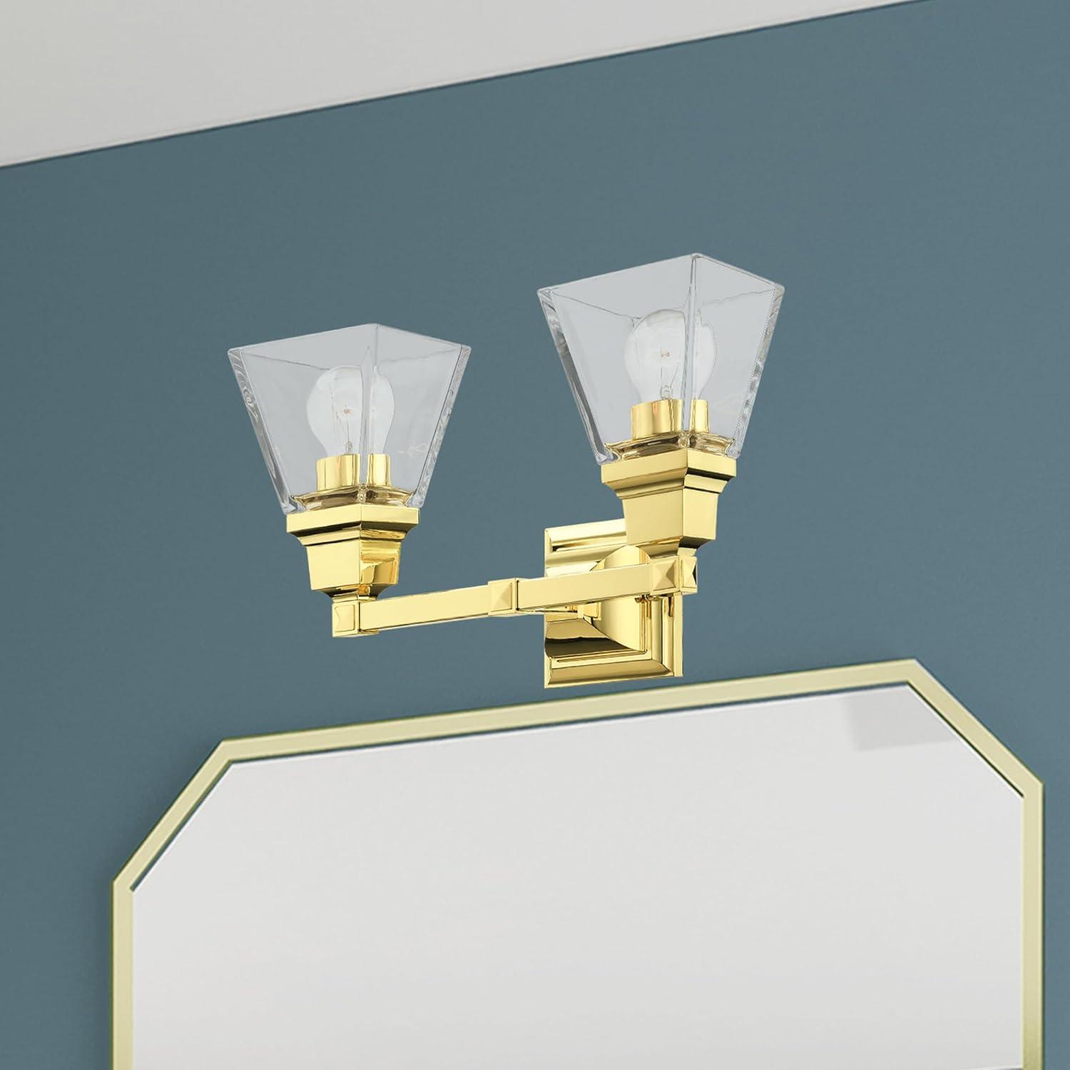Livex Lighting Mission 2 - Light Vanity in  Brushed Nickel