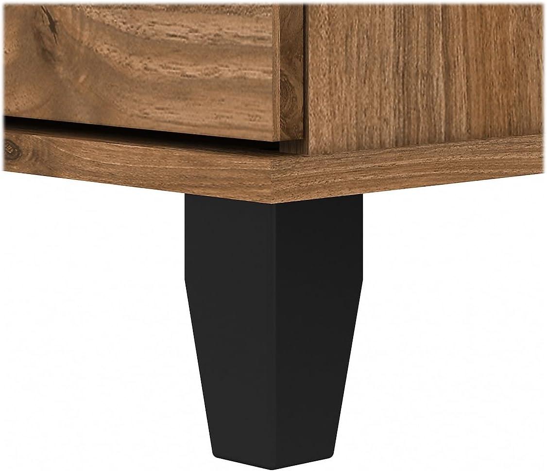 Bush Furniture Somerset Lateral File Cabinet, 2 Drawer, Fresh Walnut