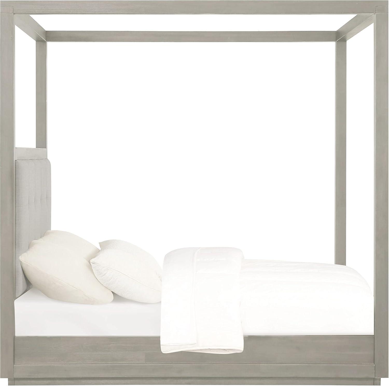Herma Upholstered Canopy Bed