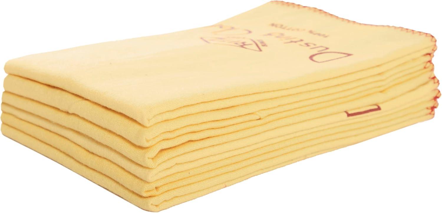 John Ritzenthaler Co. Duvateen Dusting Cloths (6-pack) Yellow