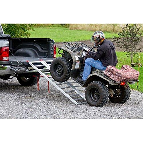Extra-Wide Aluminum Tri-Fold ATV Loading Ramp, 77" x 54"