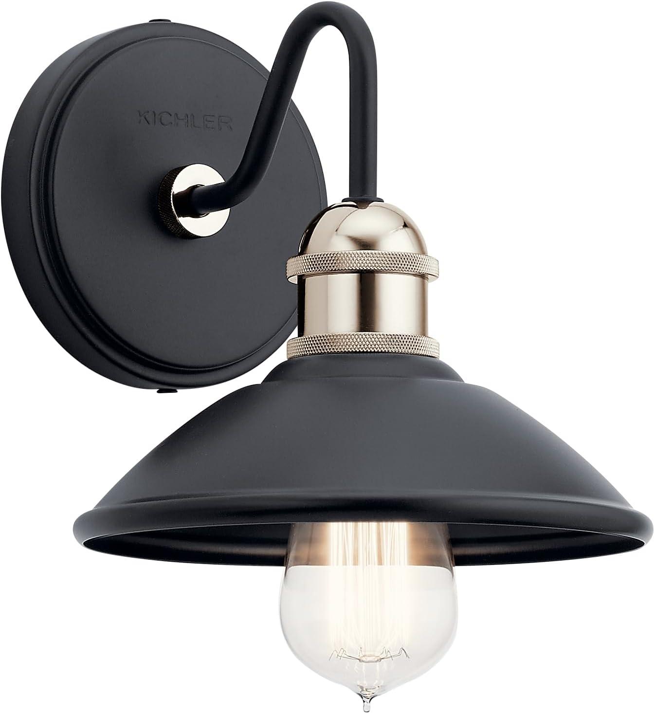 Kichler Lighting Clyde 1 - Light Sconce in  Black