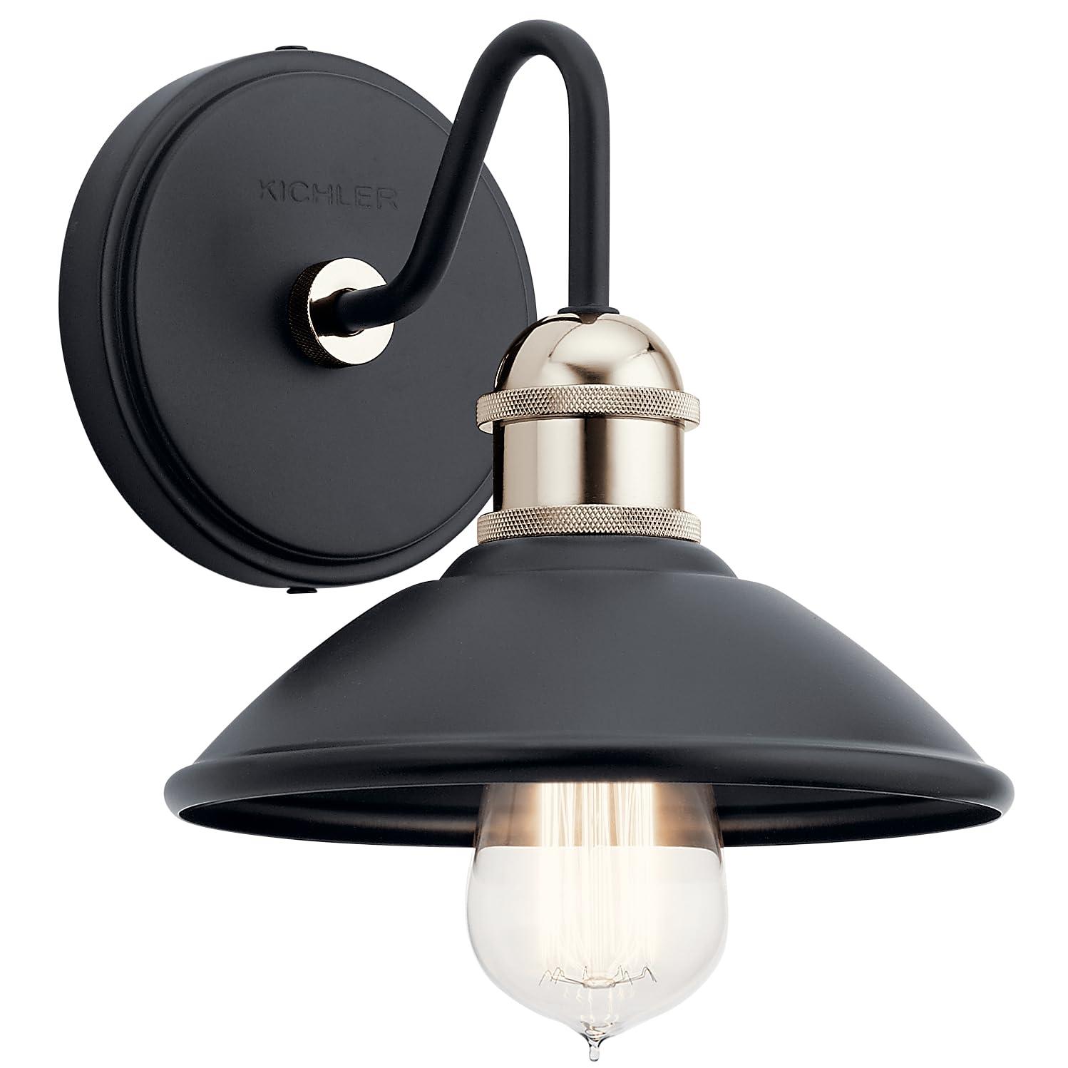 Kichler Lighting Clyde 1 - Light Sconce in  Black