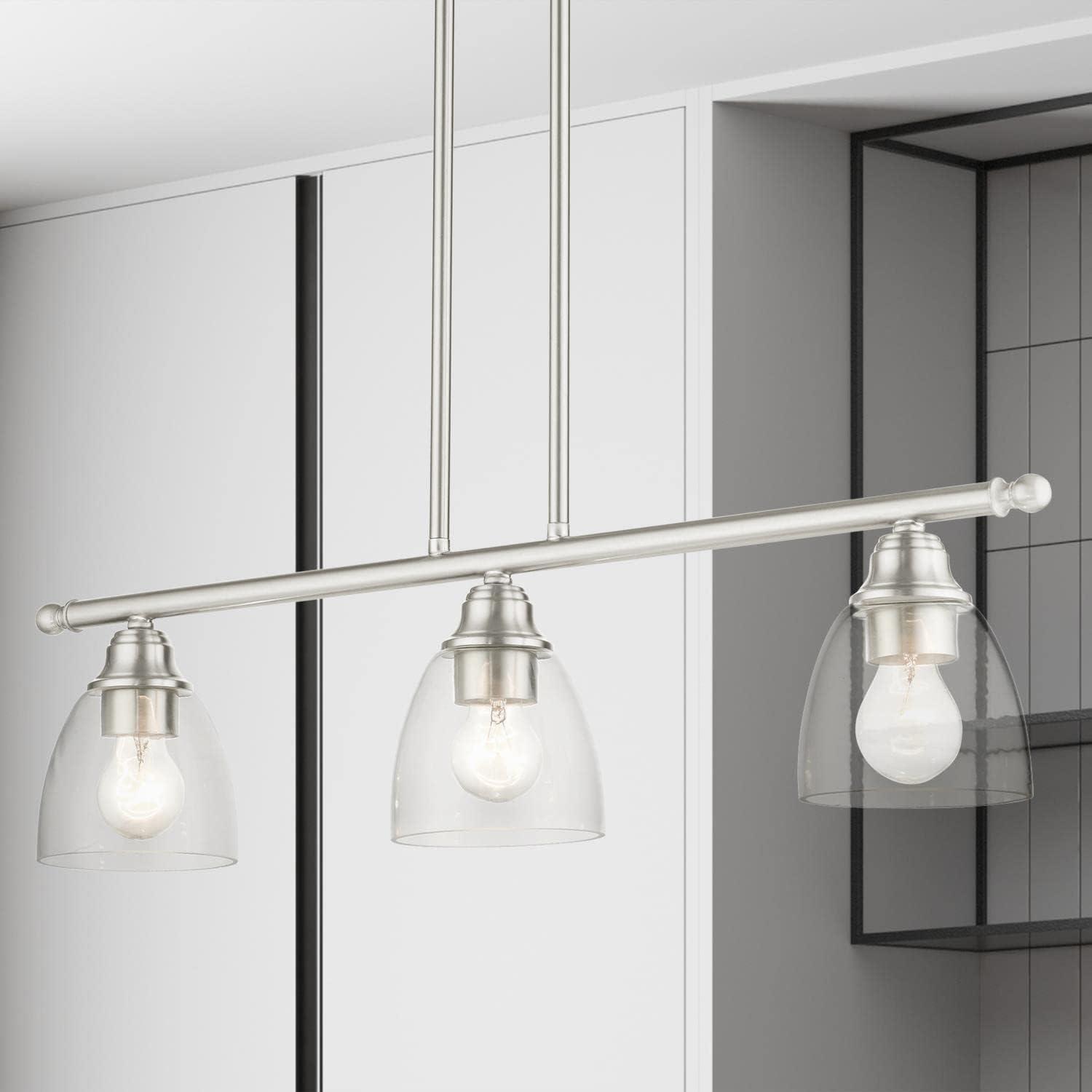 Livex Lighting Montgomery 3 - Light Chandelier in  Brushed Nickel