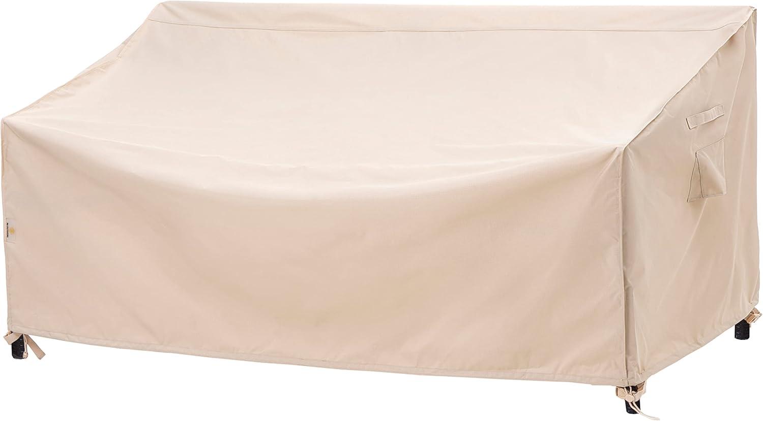 F&J Outdoors Premium Waterproof Outdoor Patio Sofa Cover: Latest Rip-Stop Fabric, 3-Year Warranty