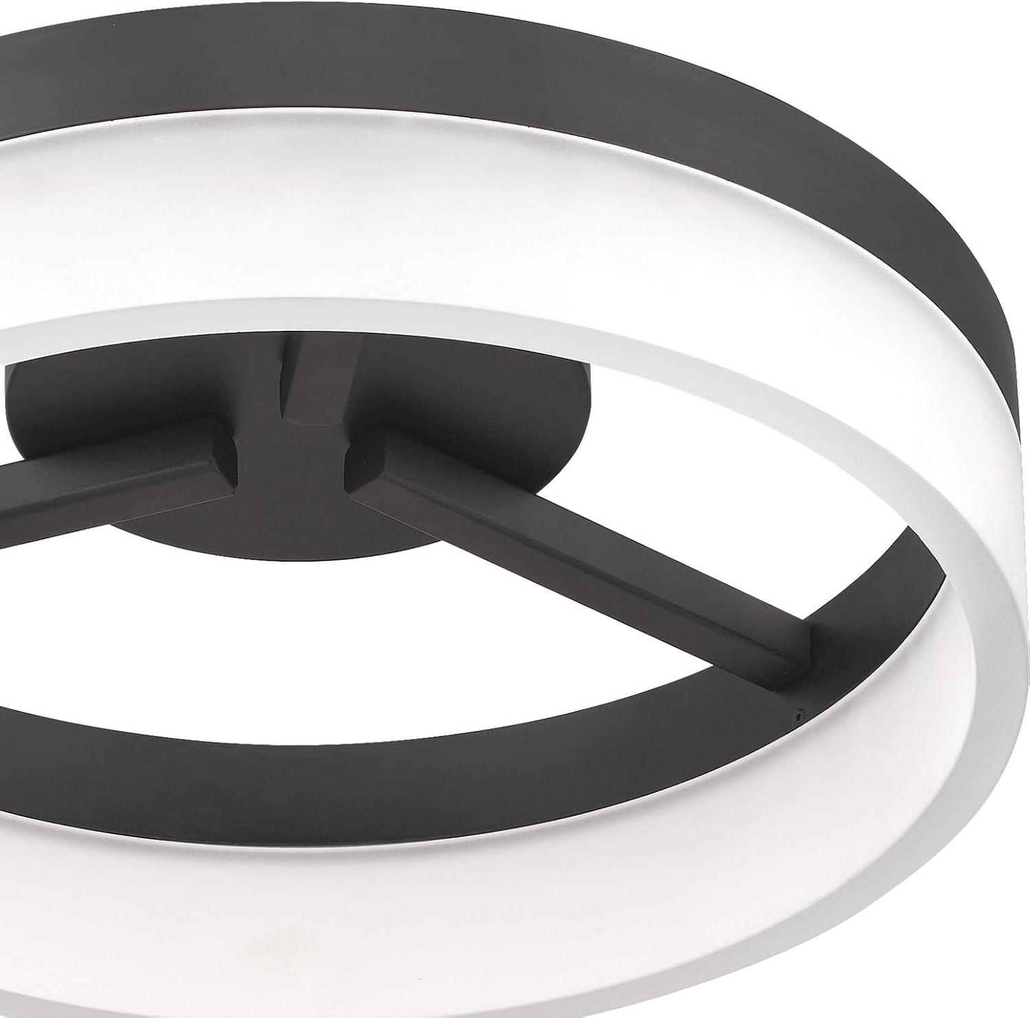 Danica Single Light Acrylic LED Flush Mount