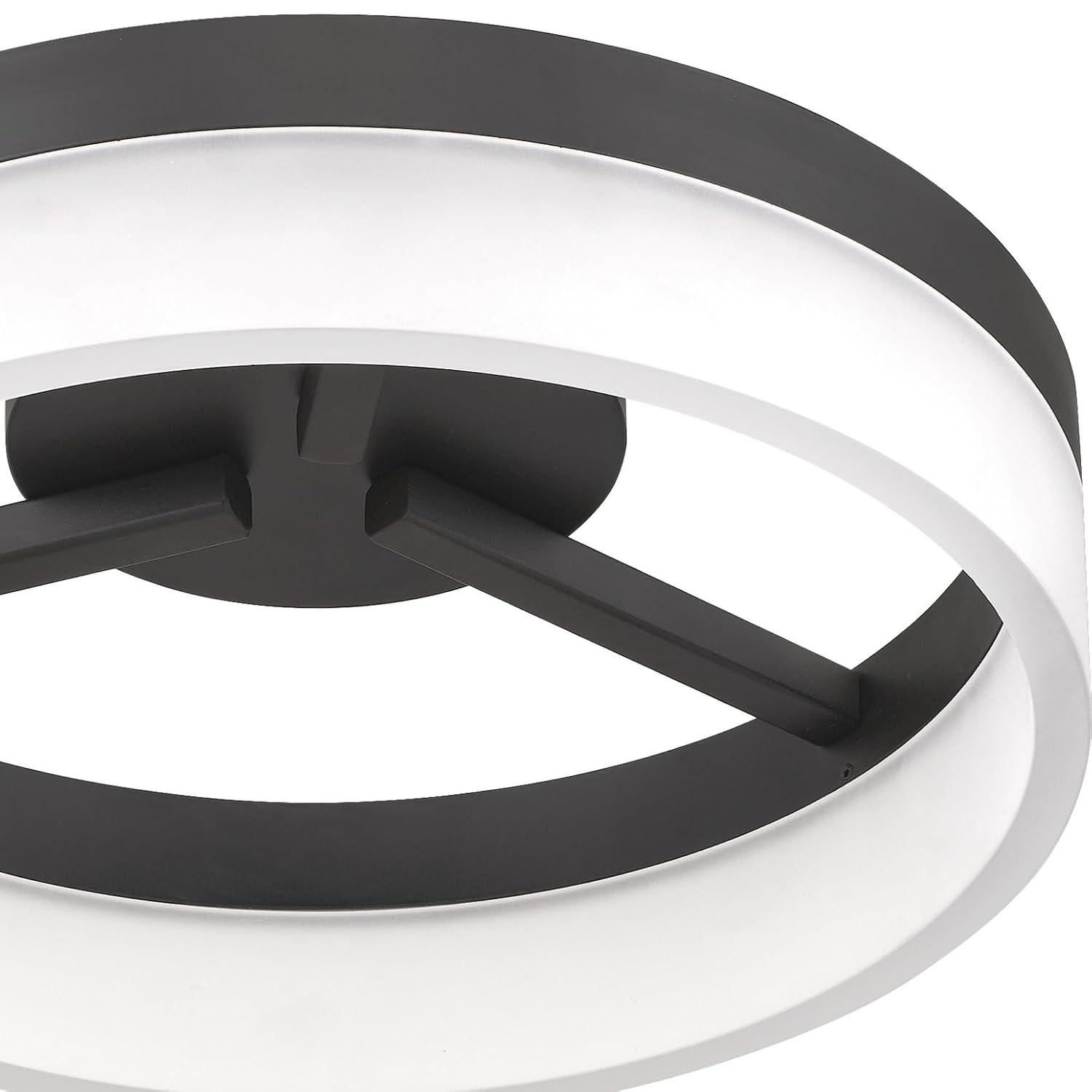 Danica Single Light Acrylic LED Flush Mount