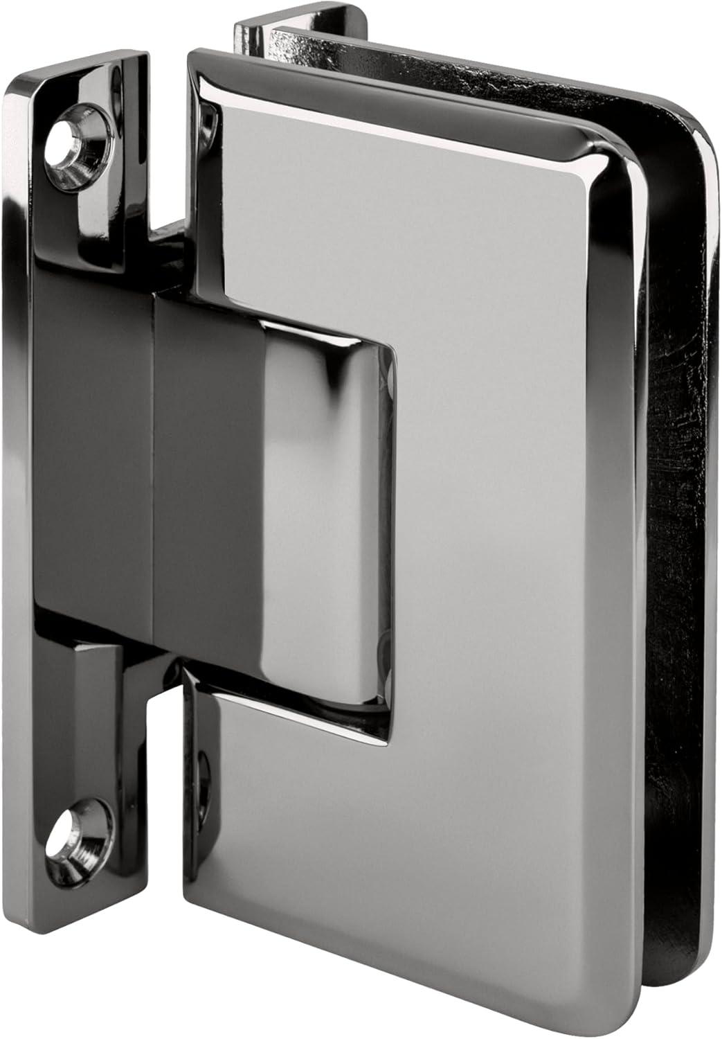 CRL P1N037CH Polished Chrome Pinnacle 037 Series Wall Mount 'H' Back Plate Hinge