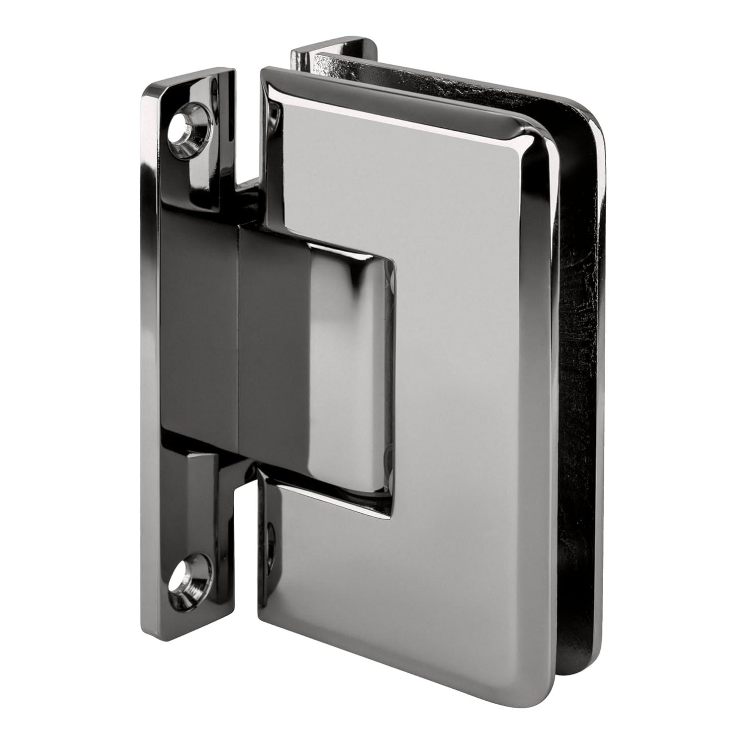 CRL P1N037CH Polished Chrome Pinnacle 037 Series Wall Mount 'H' Back Plate Hinge