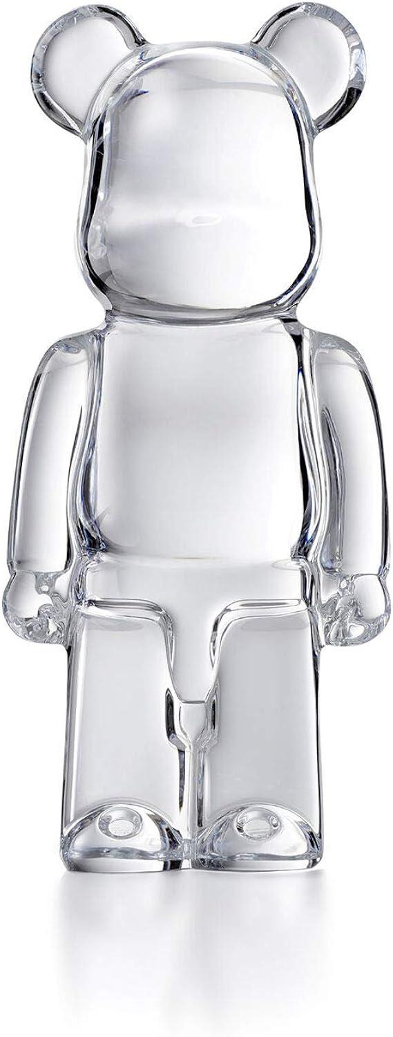 Baccarat Crystal Clear Be@rbrick Figurine #2813551