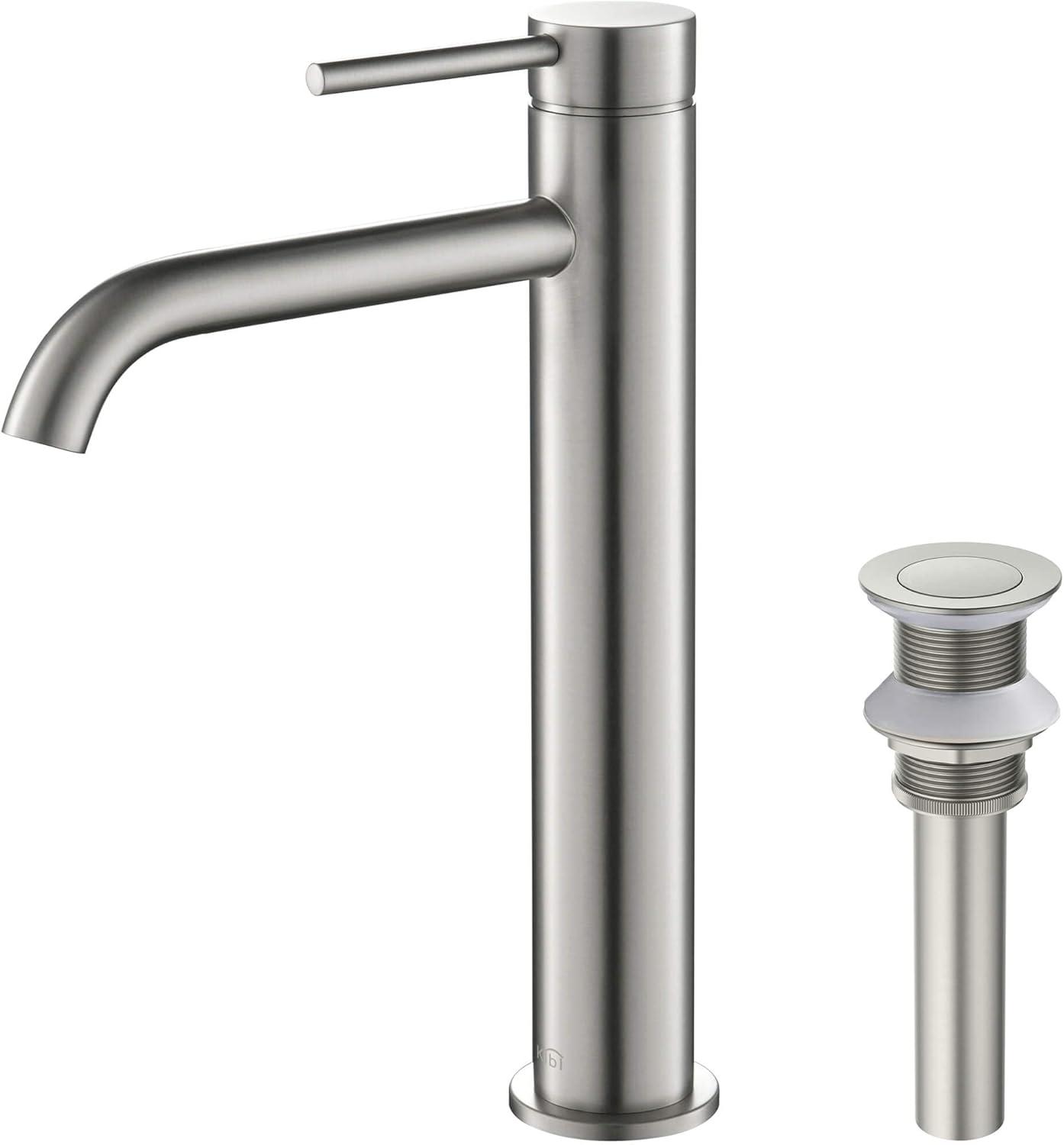 Circular Vessel Sink Faucet Single-handle Bathroom Faucet