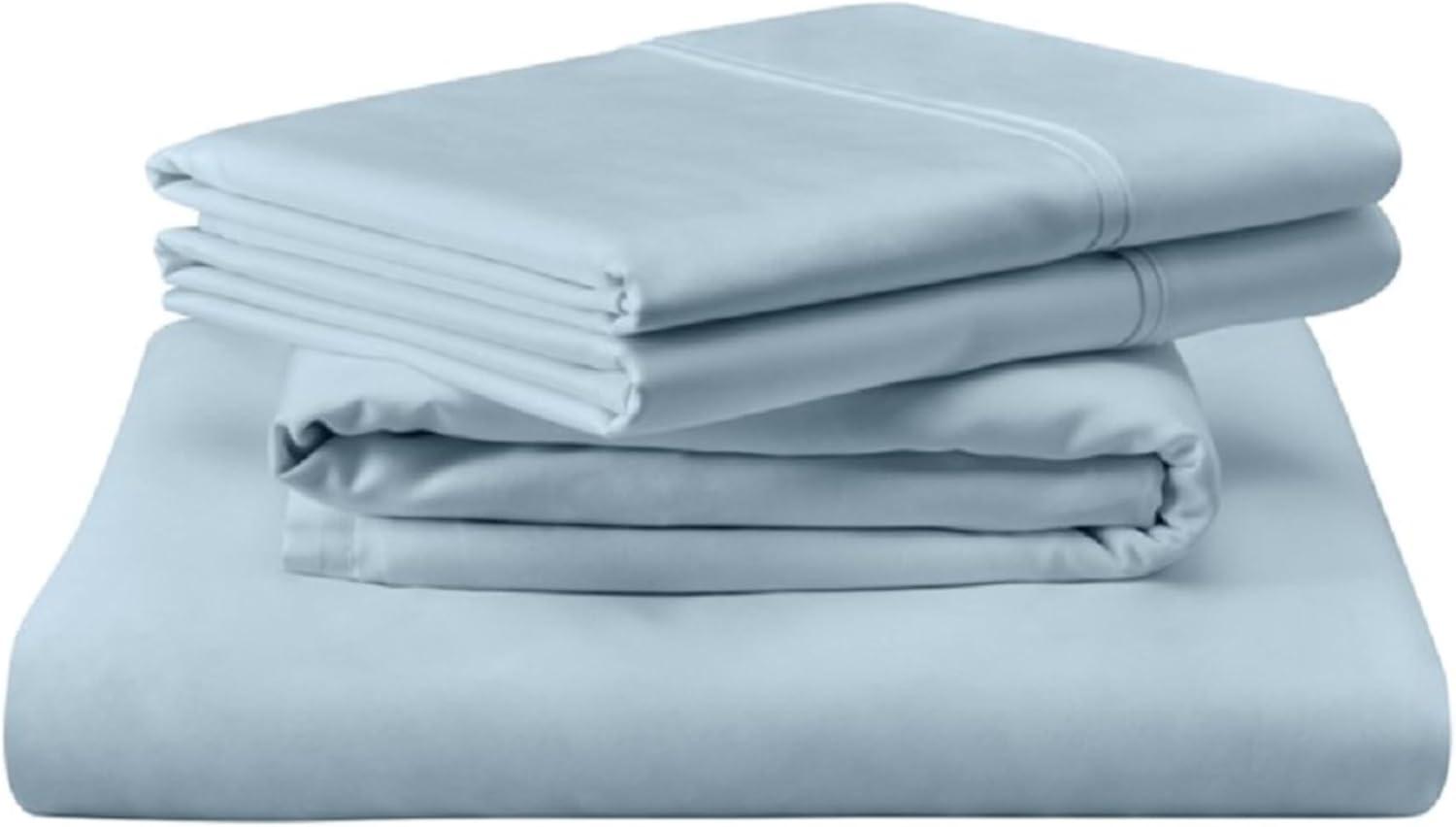 Tempur-Pedic Tempur Luxe Egyptian Cotton Sheet Set Sleepy Blue - Twin, Adult