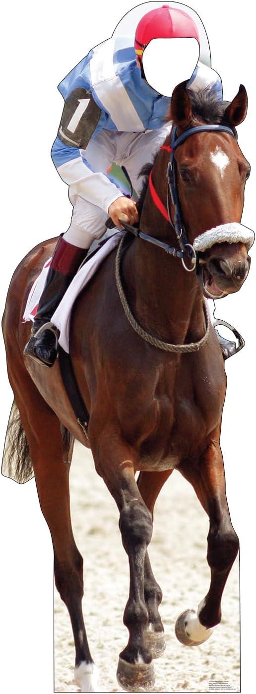 Horse and Jockey Standin