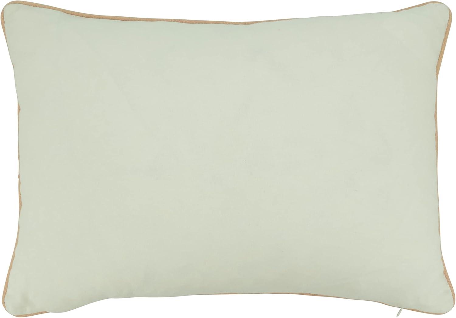 Saro Newport Collection Cotton Throw Pillow