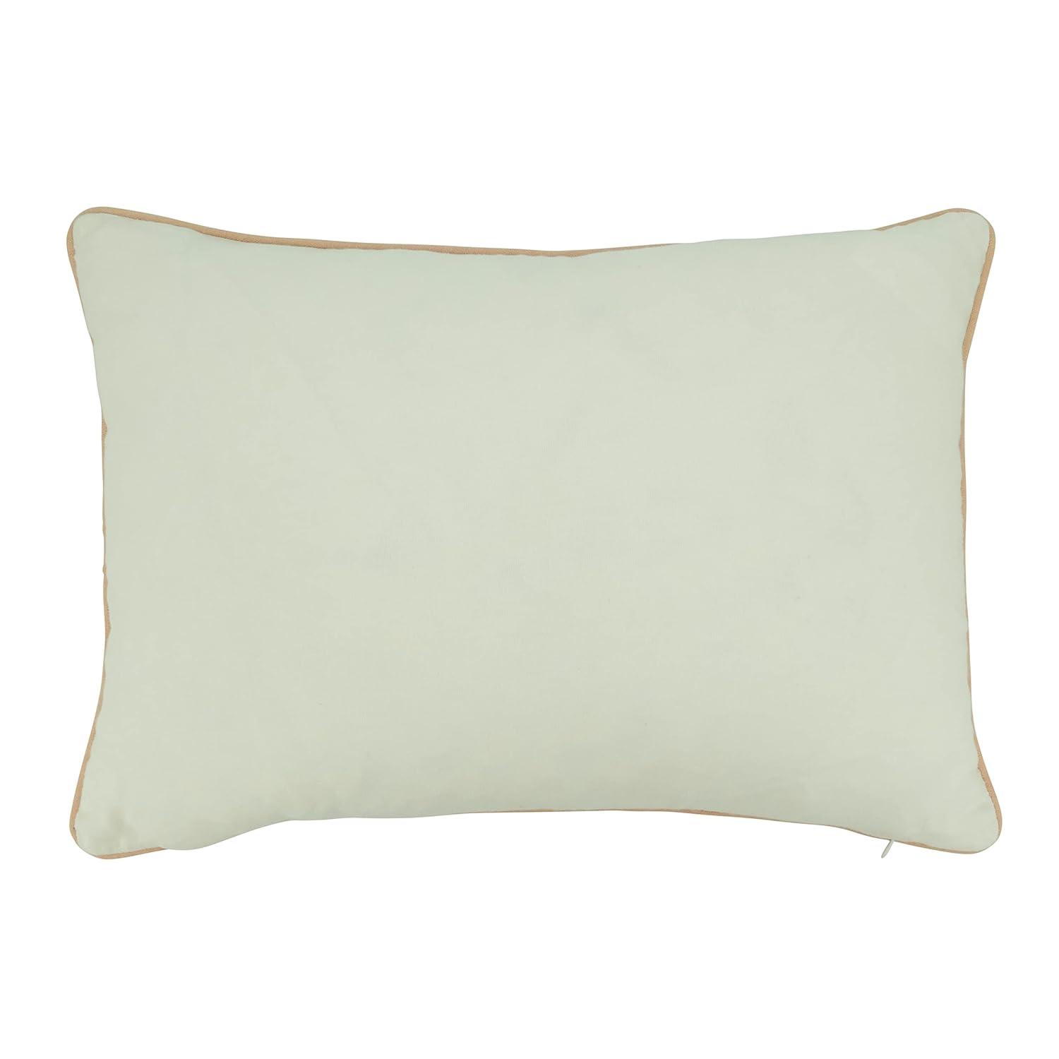 Saro Newport Collection Cotton Throw Pillow