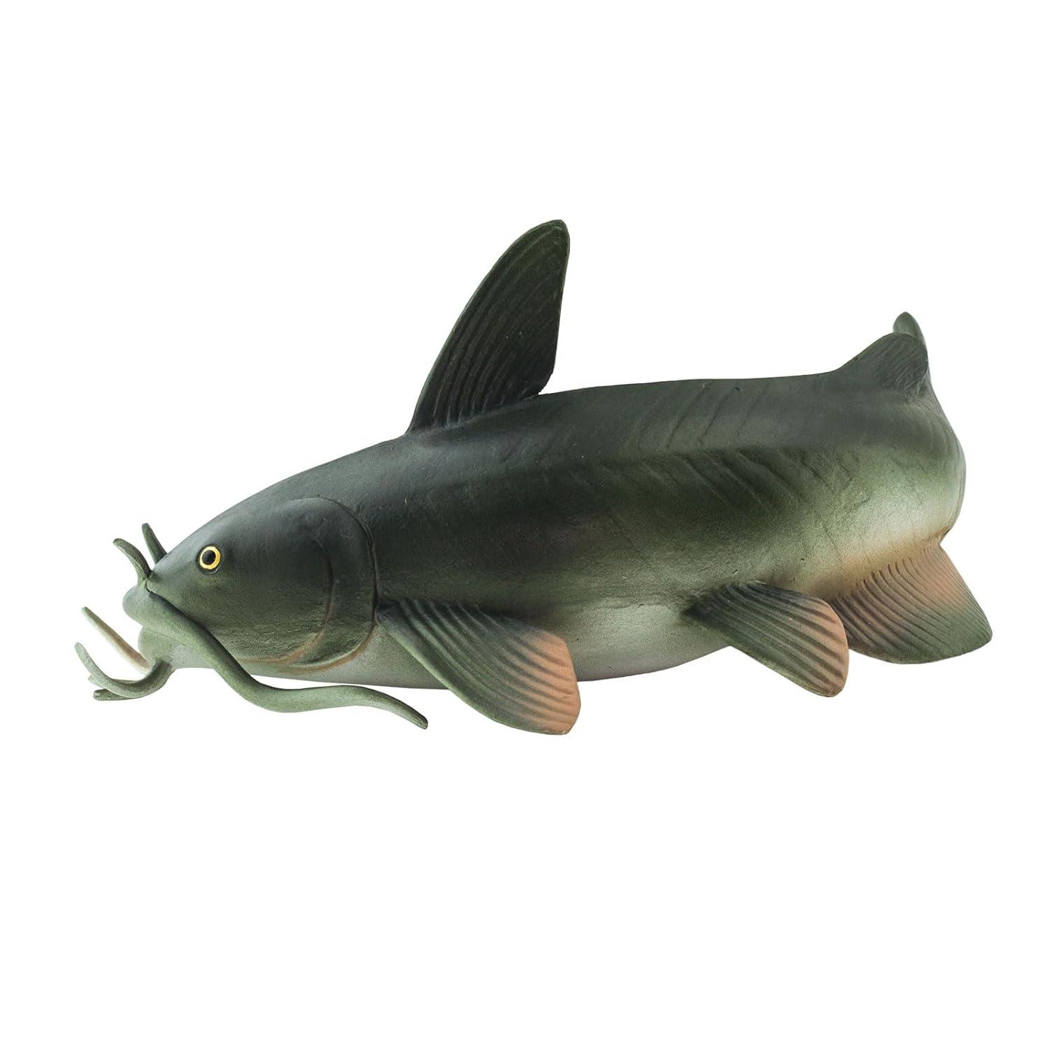 Safari Ltd. Catfish Figurine - Realistic 6" Fish Figure - Educational Toy for Boys, Girls, and Kids Ages 3+