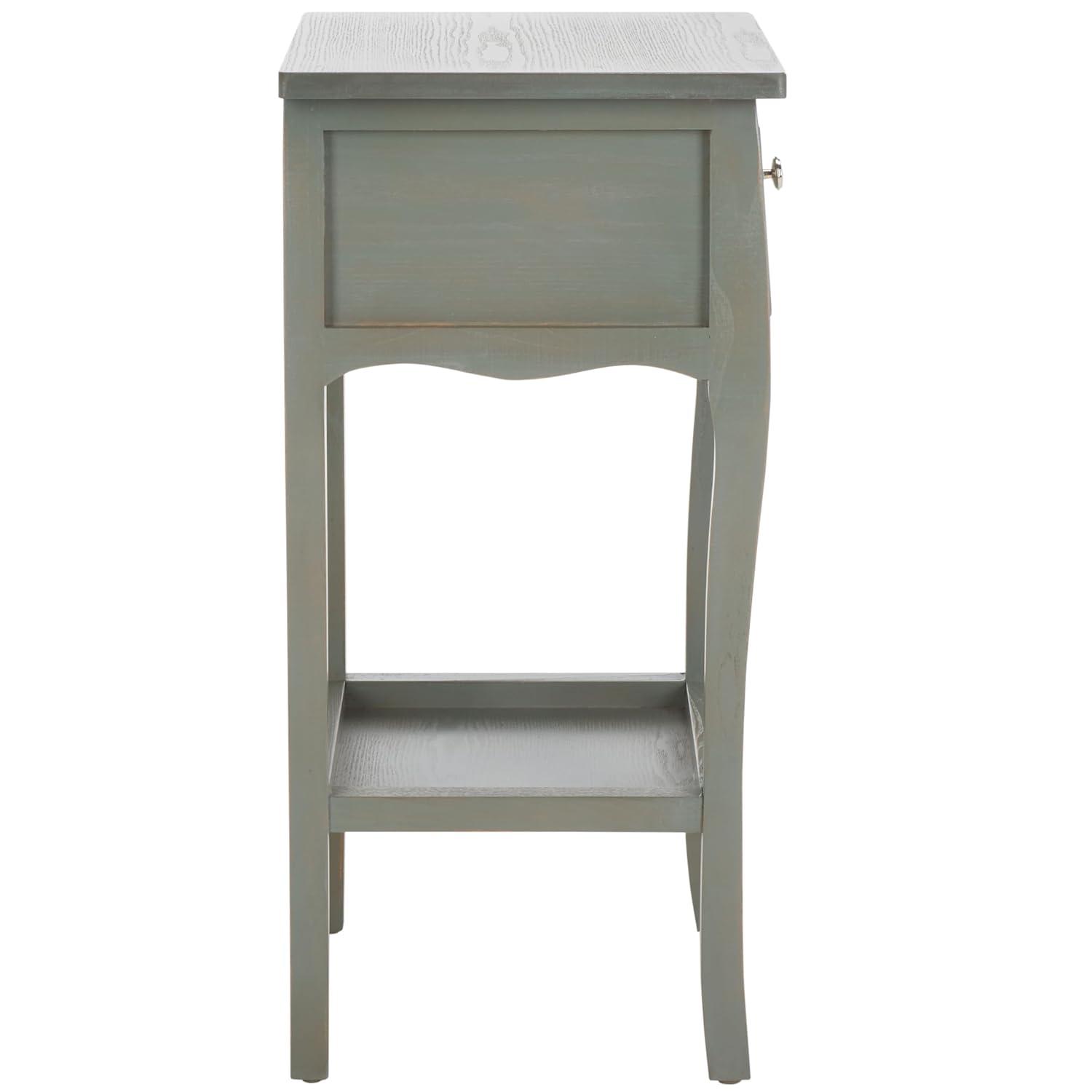 Thelma End Table - Ash Grey - Safavieh