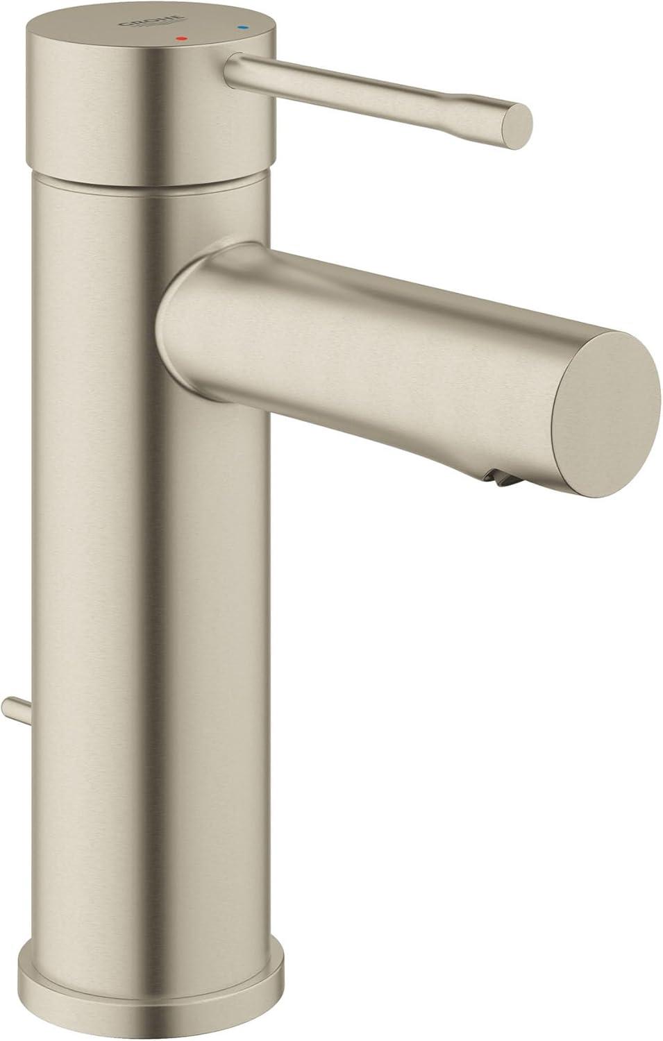 Grohe 32 216 A Essence 1.2 GPM Single Hole Bathroom Faucet - Nickel