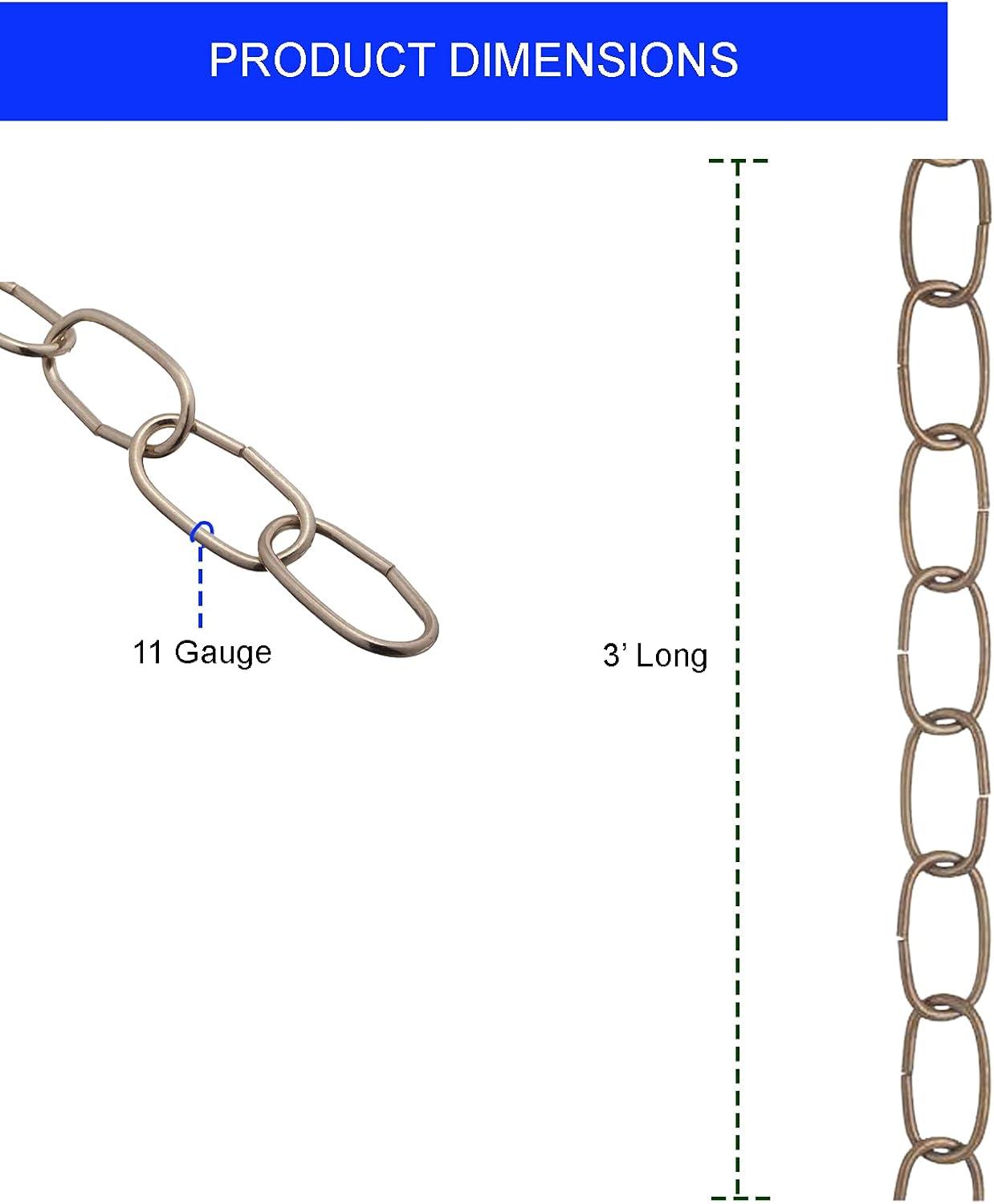 Decorative Light Fixture Chain