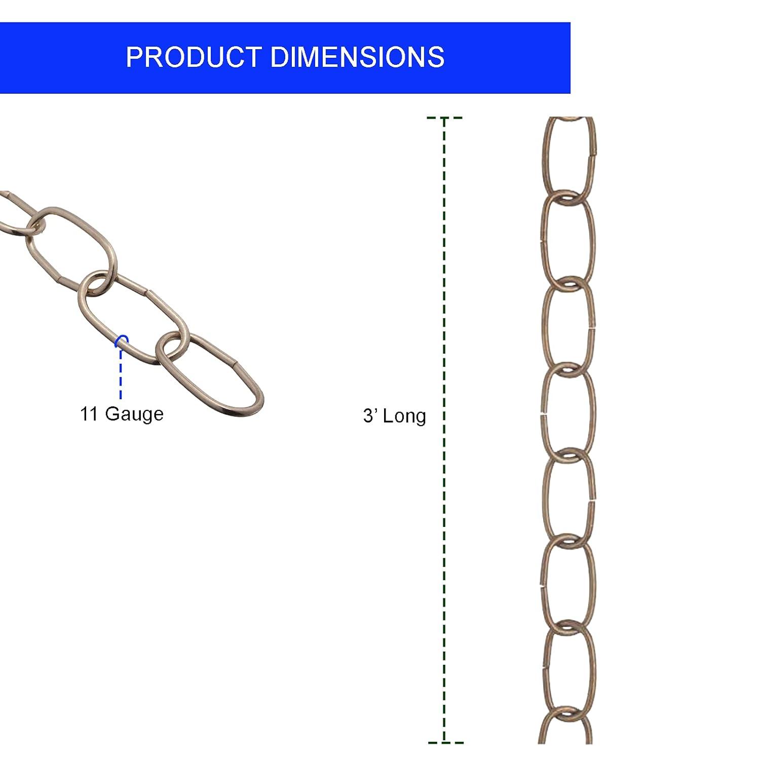 Decorative Light Fixture Chain