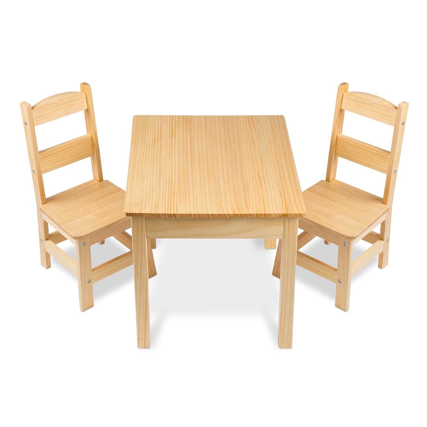 Melissa & Doug Kids Play Or Activity Table and Chair Set
