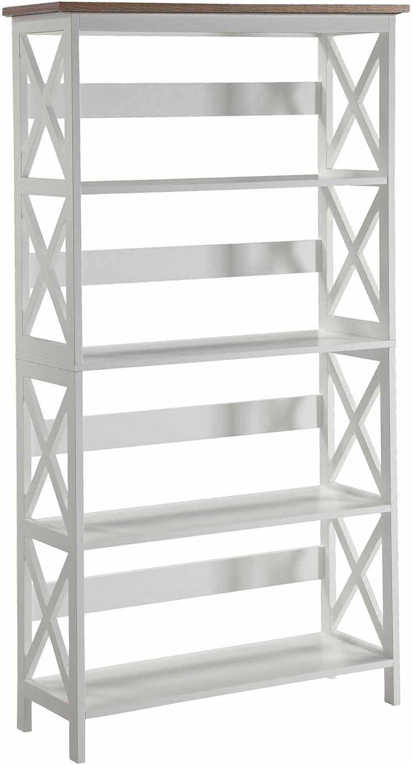Convenience Concepts Oxford 5 Tier Bookcase, Multiple Finishes